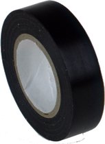 Coroplast 302 isolatietape - tape zwart 15mm x 10 meter UV Bestendig en Zelfdovend