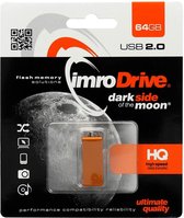 Imro - Usb stick - Flash drive - Usb 2.0 - High Speed - 64 GB - Oranje