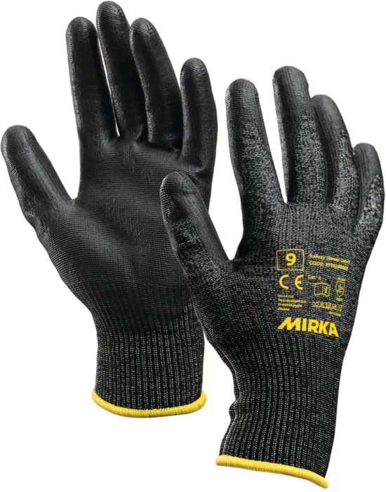 MIRKA Safety Gloves Cut-D - Size: 9
