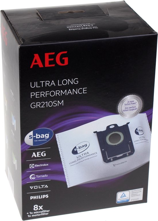 5 Stofzuigerzakken geschikt voor AEG-ELECTROLUX SM02