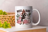 Mok Principal Powerhouse - Boss Babe - Gift - Cadeau - GirlBoss - WomenEmpowerment - FearlessFemales - EmpowerHer - Vrouwenkracht - OnverschrokkenVrouwen - KrachtigeVrouw - ZijVolhardde