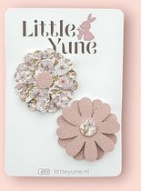 Little Yune - Anti-Slip Set | Duo Flore - Feline | Haarspeldje baby - Haaraccessoires