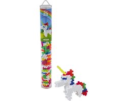 Plus-Plus Tube Eenhoorn 100 delige bouwset - 4109 - Bouwspeelgoed - Constructiespeelgoed - Set met bouwstenen - Vanaf 5 jaar
