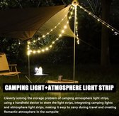 LED-campinglamp - Campingverlichting - Oplaadbare campinglamp - Waterdicht - Buitenverlichting - Festivalverlichting - Kampeeruitrusting - Sfeerverlichting - Duurzame campinglamp - Lichtslinger - Kampeertent verlichting - USB oplaadbaar
