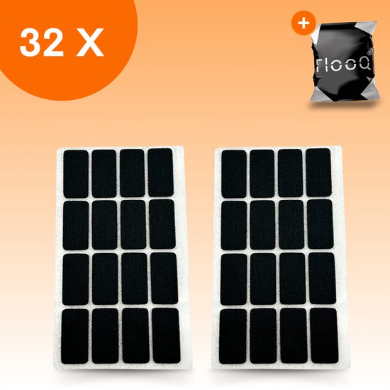 Dakshingles voor vogelhuis, 32 stuks, karton, zelfklevende