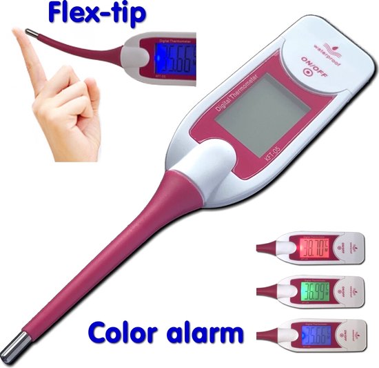 Sensitest Thermometer met Kleurendisplay 10 seconden • Extra Snel