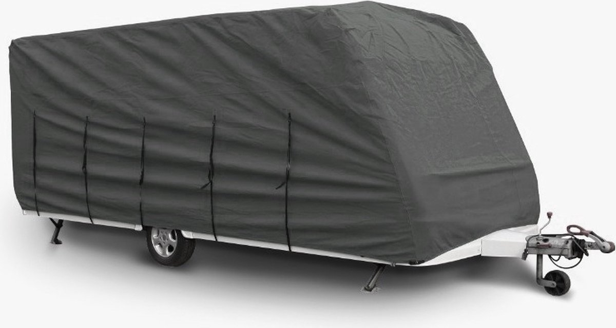 Caravanhoes - A-kwaliteit - 4,30-4,80m x 2,35 x 2,20 - Grijs