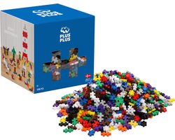 Plus-Plus Basic 1200 delige bouwset - 3320 - Bouwspeelgoed - Constructiespeelgoed - Set met bouwstenen - Vanaf 5 jaar