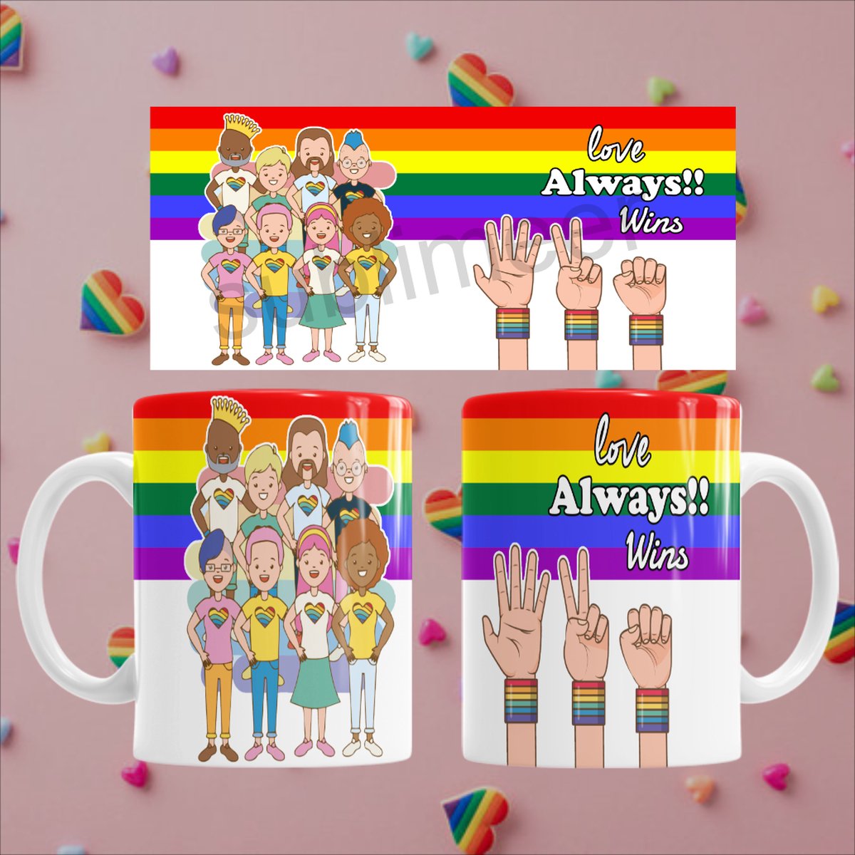 Mok LGBTQIA+ Love always! Wins