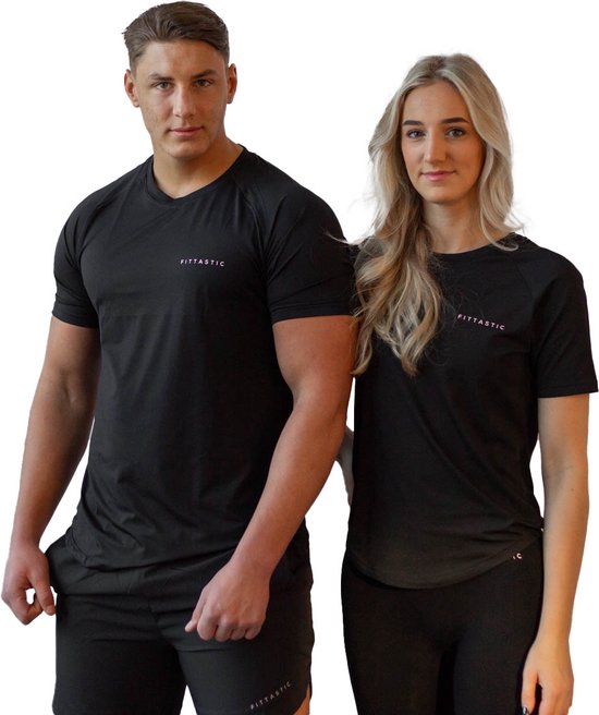 Fittastic Sportswear Bold Black Shirt - Zwart - S