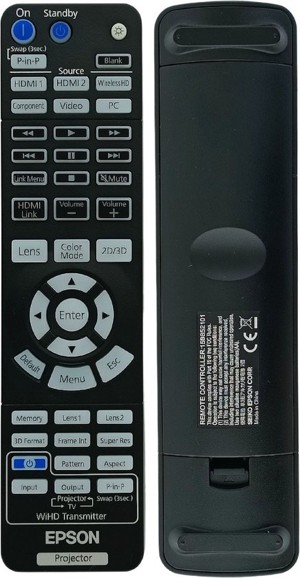 Télécommande EPSON POWERLITE HOME CINEMA 5010, Code article 1557492