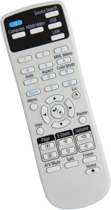 Télécommande EPSON EH-TW650, code article 2181788