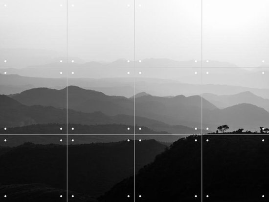 IXXI African Sunset - Wanddecoratie - Fotografie - 80 x 60 cm