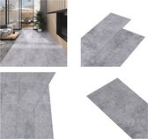 vidaXL Vloerplanken zelfklevend 5-02 m² 2 mm PVC cementgrijs - Vloerplank - Vloerplanken - Vloertegel - Vloertegels