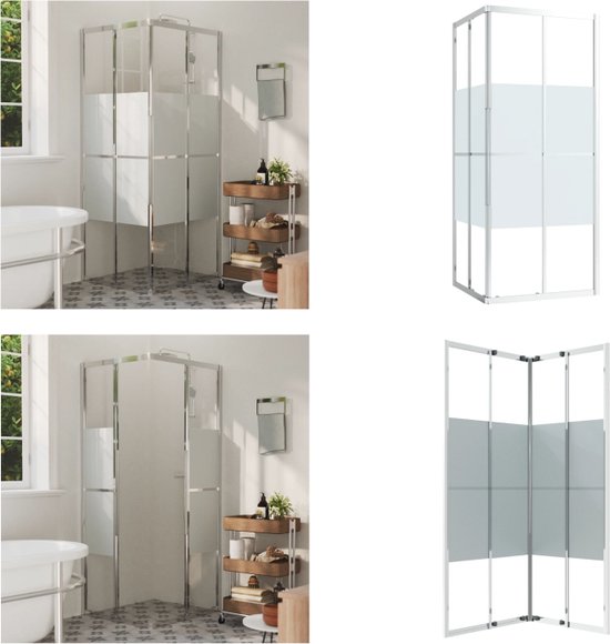 vidaXL Douchecabine 80x70x180 cm ESG Douchecabine Douchecabines