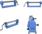 vidaXL Buigmachine 640 mm staal - Buigmachine - Buigmachines - Rolbuigmachine - Rolbuigmachines