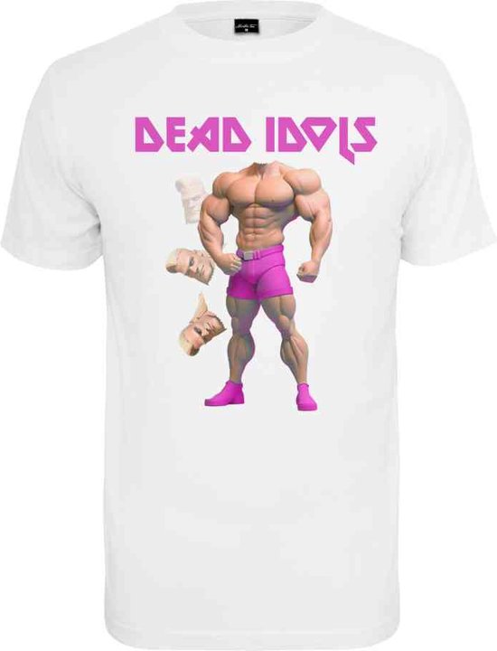 Mister Tee - Dead Idols Heren T-shirt - 3XL - Wit