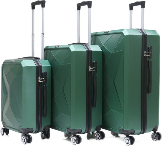 BRUBAKER Reiskoffer Miami - Uitbreidbare Hardschalige Trolley Koffer met Cijferslot, 4 Wielen en Comfortabele Handgrepen - ABS Koffer 49 x 76,5 x 32 cm - Hardschalige Koffer (XL - Zwart BRUBAKER Reiskoffer Miami - Uitbreidbare Hardschalige Trolley Koffer met Cijferslot, 4 Wielen en Comfortabele Handgrepen - ABS Koffer 49 x 76,5 x 32 cm - Hardschalige Koffer (XL - Zwart