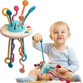 Baby Speelgoed Ufo -Montessori speelgoed -Fijne Motoriek-BPA-vrij-Educatief Speelgoed-Ufo speelgoed-Bijtring-Ontwikkeling-Sensorisch Speelgoed - Baby Peuters - CE-Markering - Hoogwaardige Kwaliteit