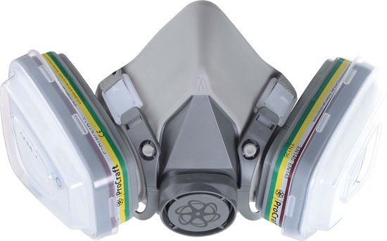 ProCraft Halfgelaatsmasker - Gasmasker – Stofmasker – Mondmasker – PABEK1 – Met Filter