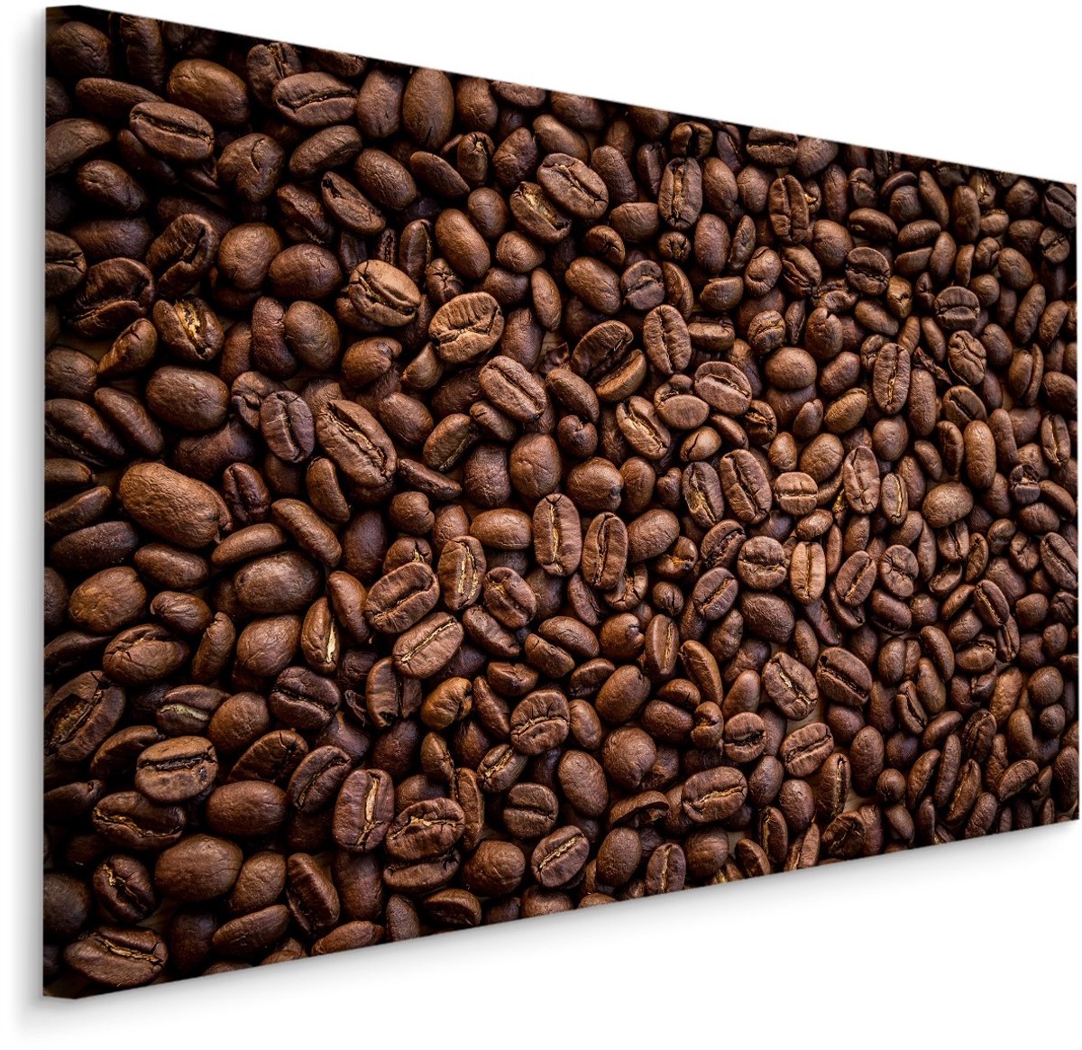 karo-art Schilderij - Geroosterde Koffiebonen, 5 maten, Premium Print Multikleur
