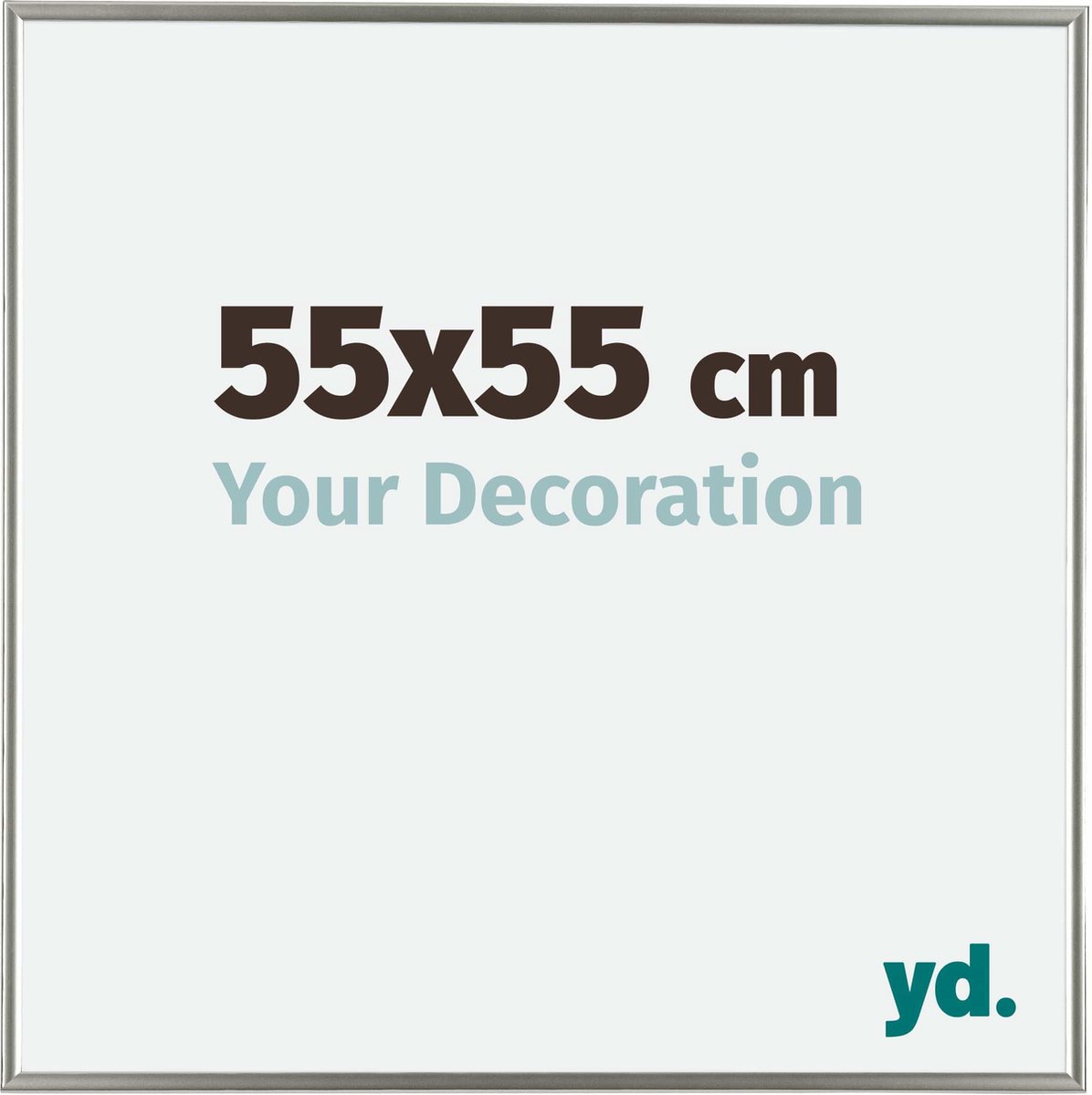 yd. Your Decoration - Fotolijst 55x55 cm - Kunststof - Champagne - Evry