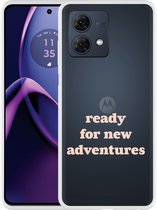 Cazy Hoesje geschikt voor Motorola Moto G84 5G New Adventures