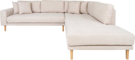 Canapé d'Angle Sable Sable - Ouvert à Droite - 290x170x76cm