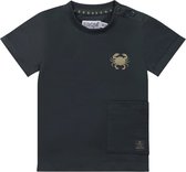 Dirkje- T-shirt Garçons ss-Staall bleu