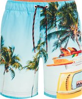 Short de bain WE Fashion Garçons avec motif