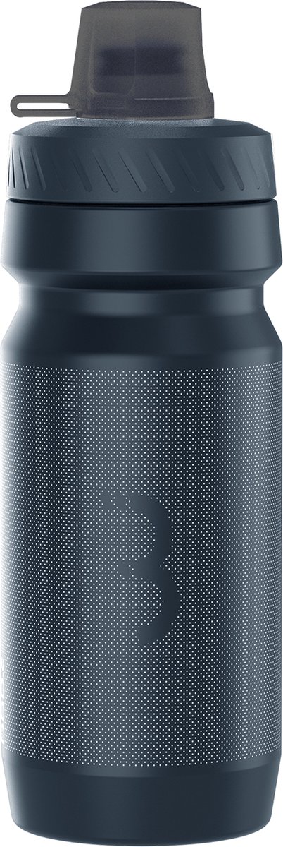 BBB Cycling autotank mudcap autoclose bidon racefiets - drinkbus fiets - bidon wielrennen & mtb - bidon 550ml - zwart - bwb-12