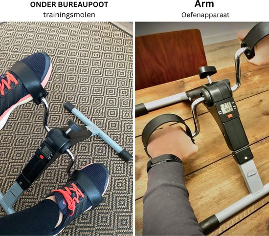 Handige Bureaufiets voor Thuis en Kantoor - Deskbike - Bureau Fiets met Meerdere Standen en Timer - Mini Hometrainer - Crosstrainer - Fitness - Top Prijs Kwaliteit van Deskbike — afbeelding 5