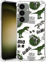 Case Anti-shock geschikt voor Geschikt voor Samsung Galaxy S24 Dinosaurus
