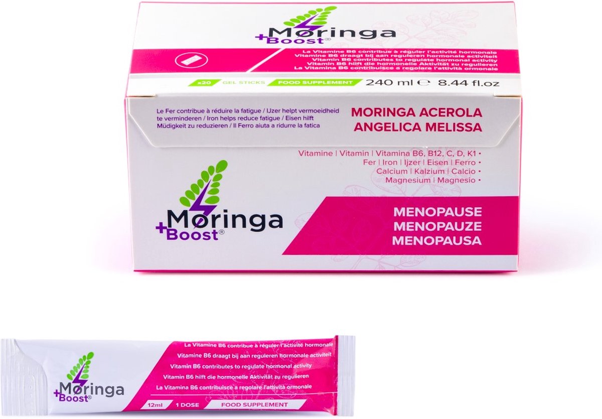 Goedkoopste Moringa Boost Menopauze gelstick