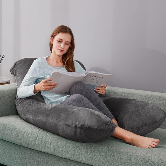 4-in-1 steunkussen met viscovlokken