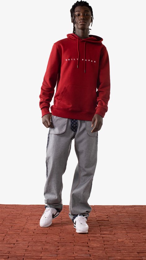 Daily Paper Alias Hoodie Bordeaux Rood bol
