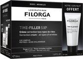 Filorga TIME-FILLER 5XP Rimpelcorrectiecrème Alle Soorten 50 ml + Nacht 15 ml Gratis