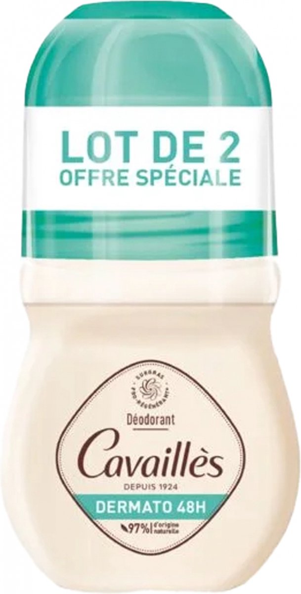 Goedkoopste Rogé Cavaillès Dermato 48H Roll-On Deodorant Set van 2 x 50 ml