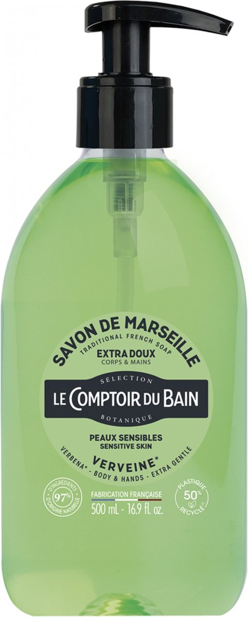 Le Comptoir du Bain Verbena Marseille Zeep 500 ml