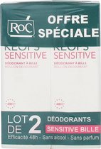 RoC Keops Sensitive Déodorant Roll-on Set de 2 x 30 ml