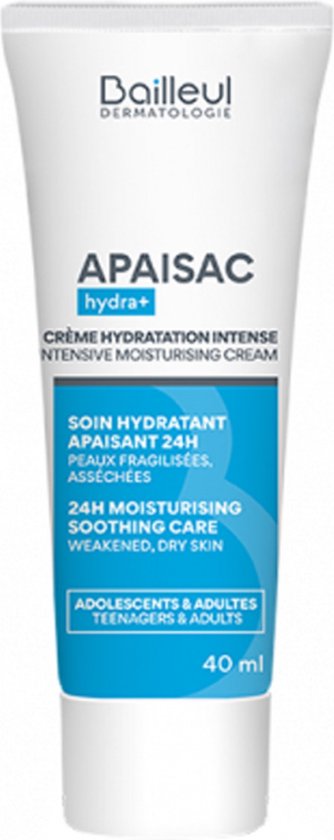 Apaisac Biorga Hydra + Intense Vochtinbrengende Crème 40 ml