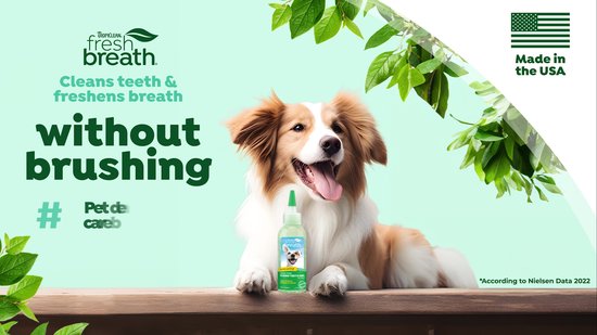TropiClean Fresh Breath - Tandgel Honden Gebitsverzorging - Pindakaas - 15 g