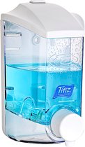 Distributeur de Savon Titiz - Distributeur de Shampoing - 400 ml - Wit