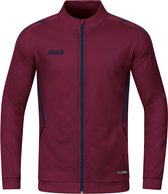 Jako - Polyester Jacket Challenge - Donkerrood Trainingsjack-S