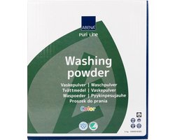 Abena Waspoeder met Ecolabel - 5kg - Voor gekleurde was zonder Parfum - 125 Wasbeurten