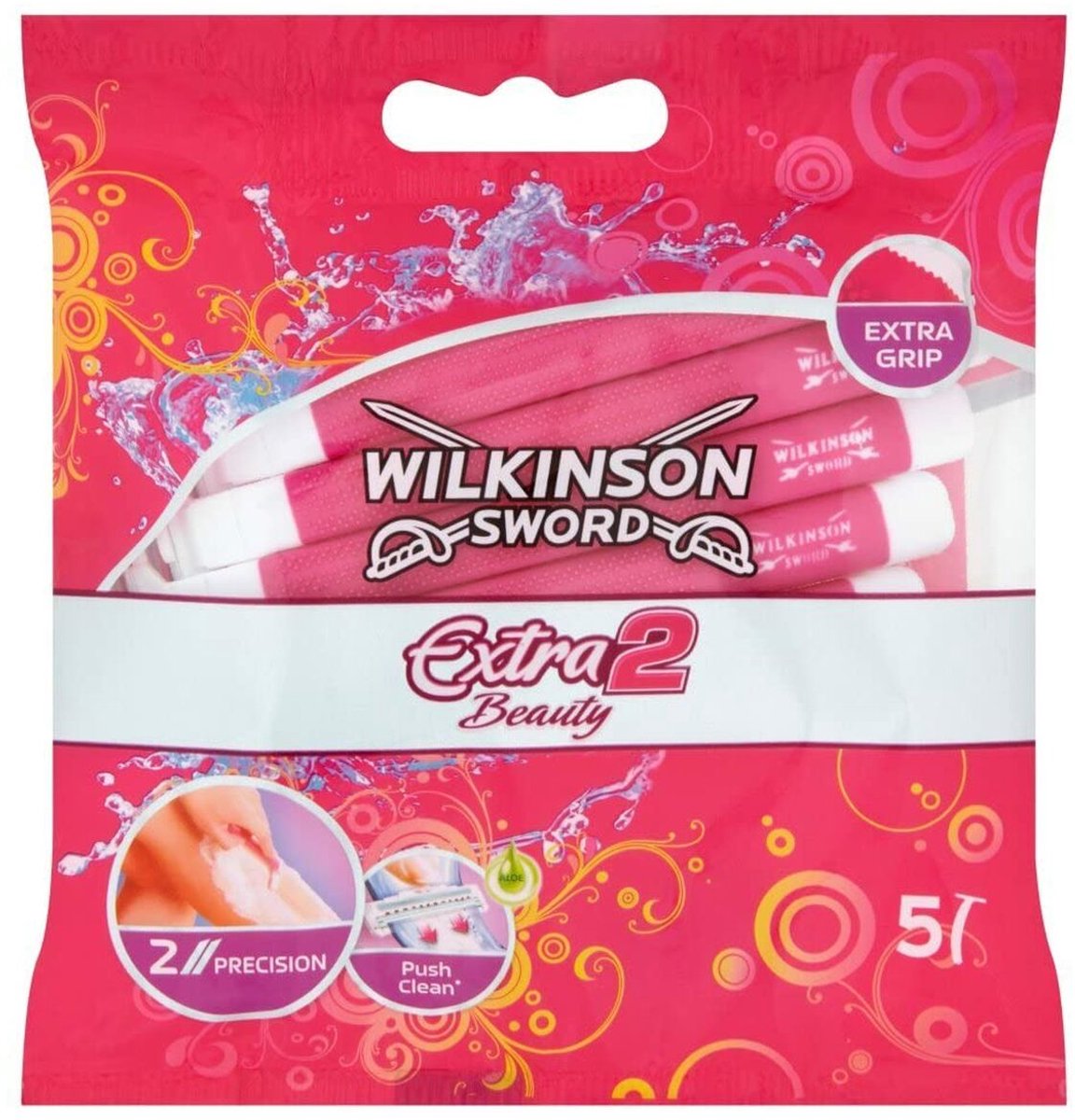 Wilkinson Extra 2 Beauty Wegwerpmesjes - 7 Stuks