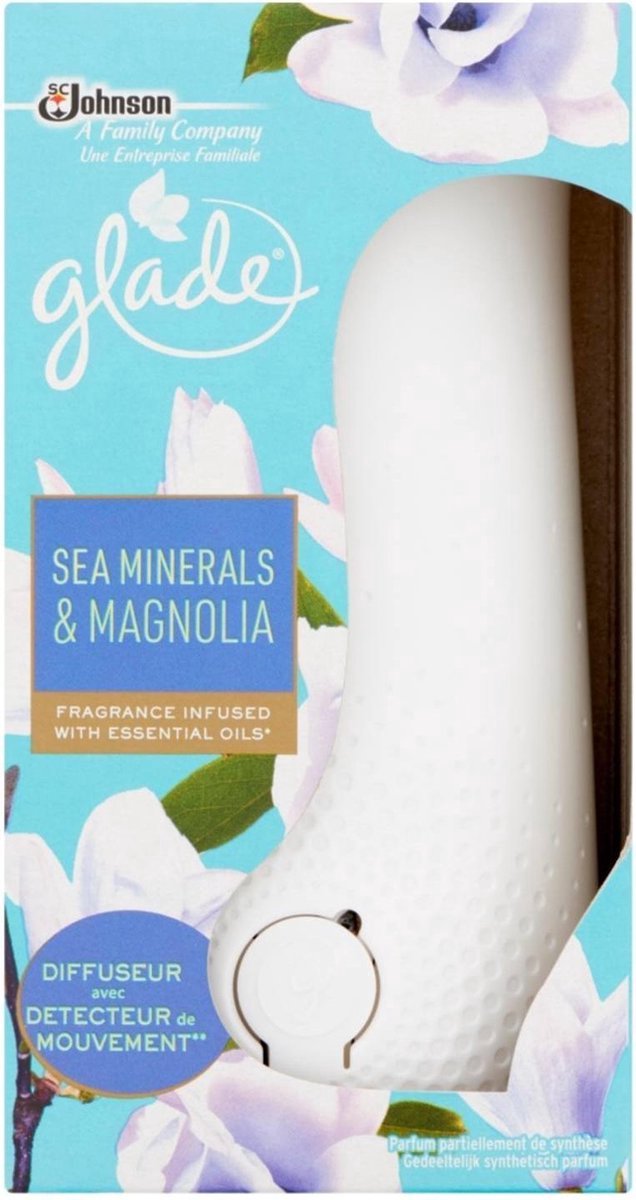 Glade Automatic Spray Houder Sea Minerals & Magnol