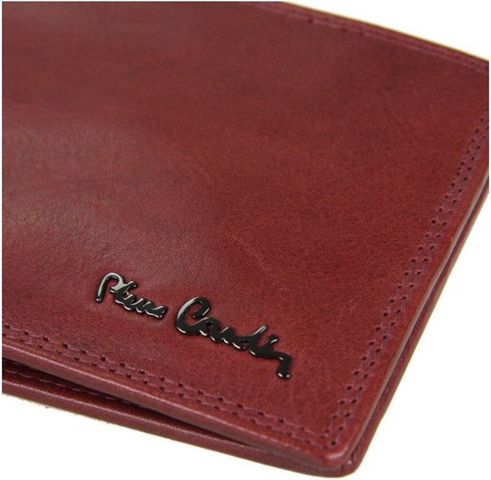 Pierre Cardin - [Russet] - Luxe Leren portemonnee portefeuille voor mannen heren zwart trendy RFID - Vaderdag Cadeau Geschenkidee Verjaardagscadeau voor hem - HandbagsUniverse