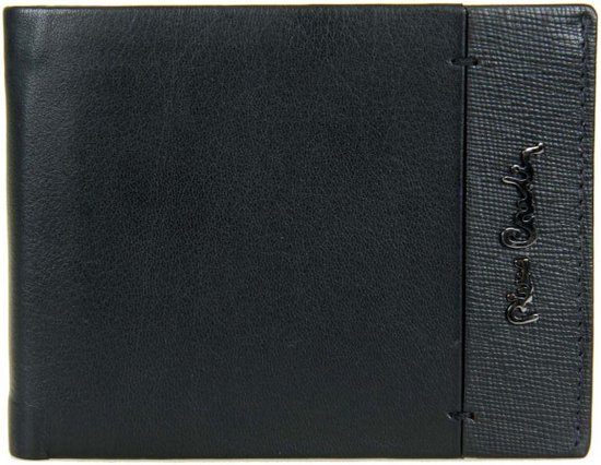 Pierre Cardin - [Race Track] - Luxe Leren portemonnee portefeuille voor mannen heren ultra donker bruin trendy RFID - Vaderdag Cadeau Geschenkidee Verjaardagscadeau voor hem - HandbagsUniverse