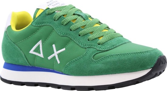 Sun68 - Sneaker Tom Fluo Solid Verde Groen - Schoenmaat 44cm - Heren